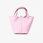Hermès Picotin 18 Mauve Sylvestre Clemence PHW