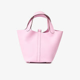 Hermès Picotin 18 Mauve Sylvestre Clemence PHW