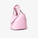 Hermès Picotin 18 Mauve Sylvestre Clemence PHW