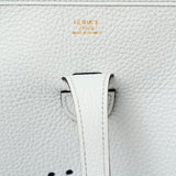 Hermès Evelyne 29 Bleu Pale Clemence GHW