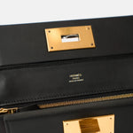 Hermès 2424 Black Swift GHW
