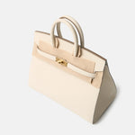 Hermès Birkin Sellier 25 Craie Epsom GHW