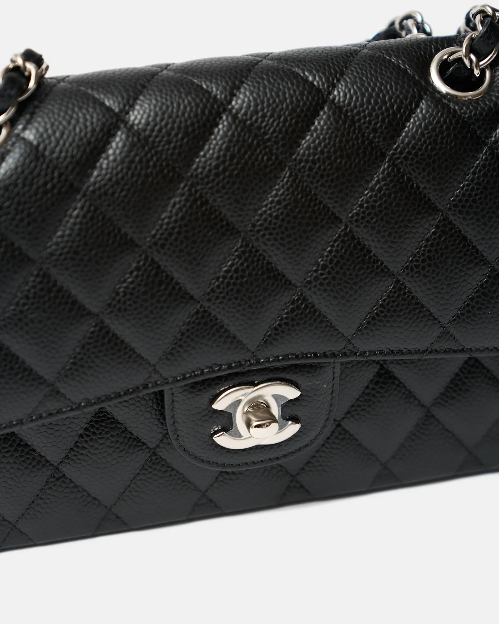 Chanel Classic Double Flap Small Black Caviar PHW
