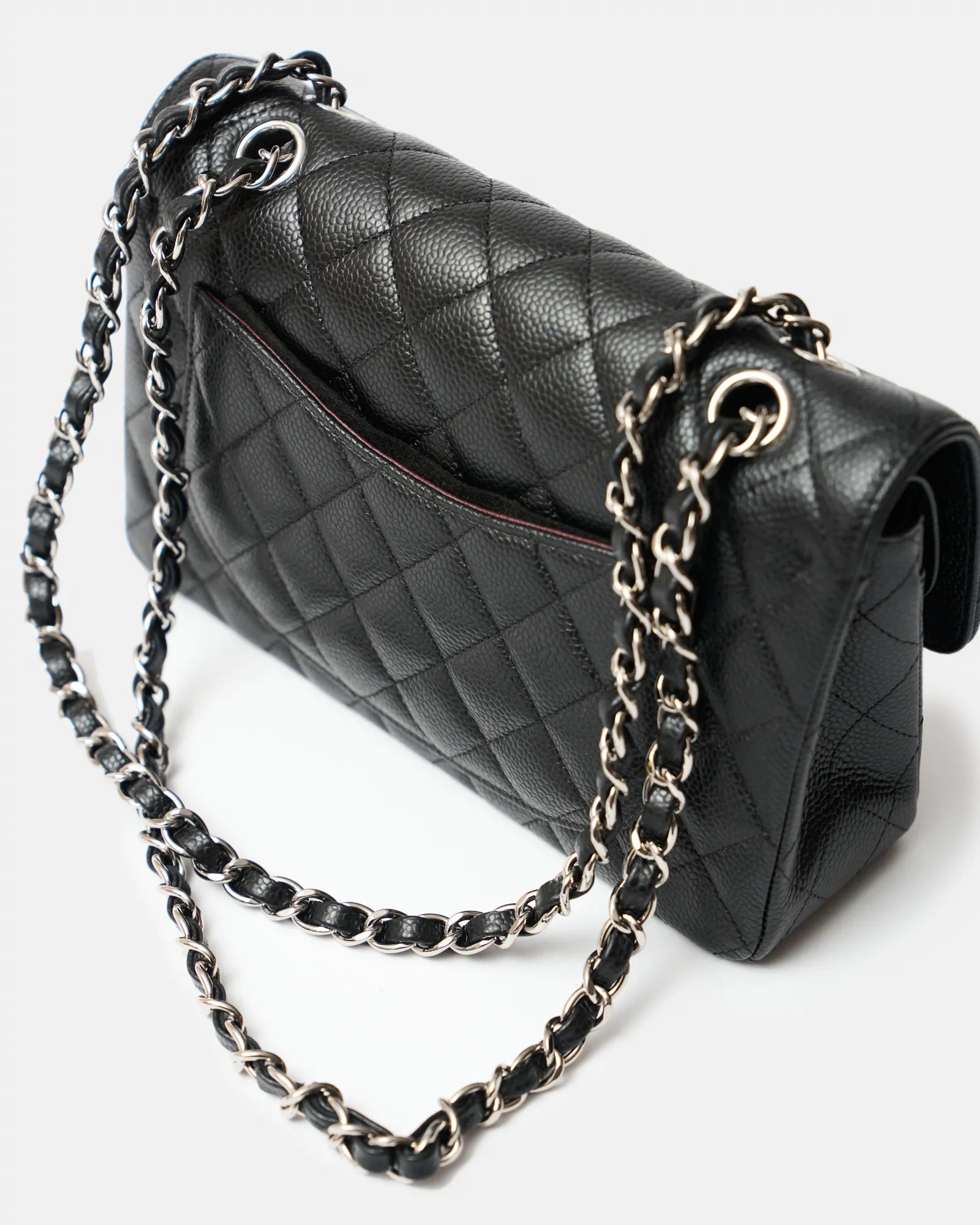 Chanel Classic Double Flap Small Black Caviar PHW