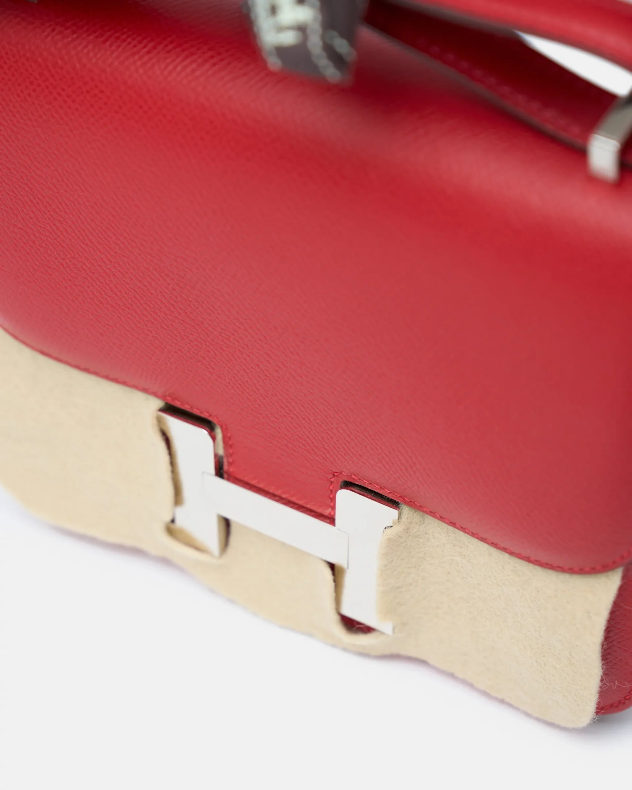 Hermès Constance 18 Red Epsom PHW