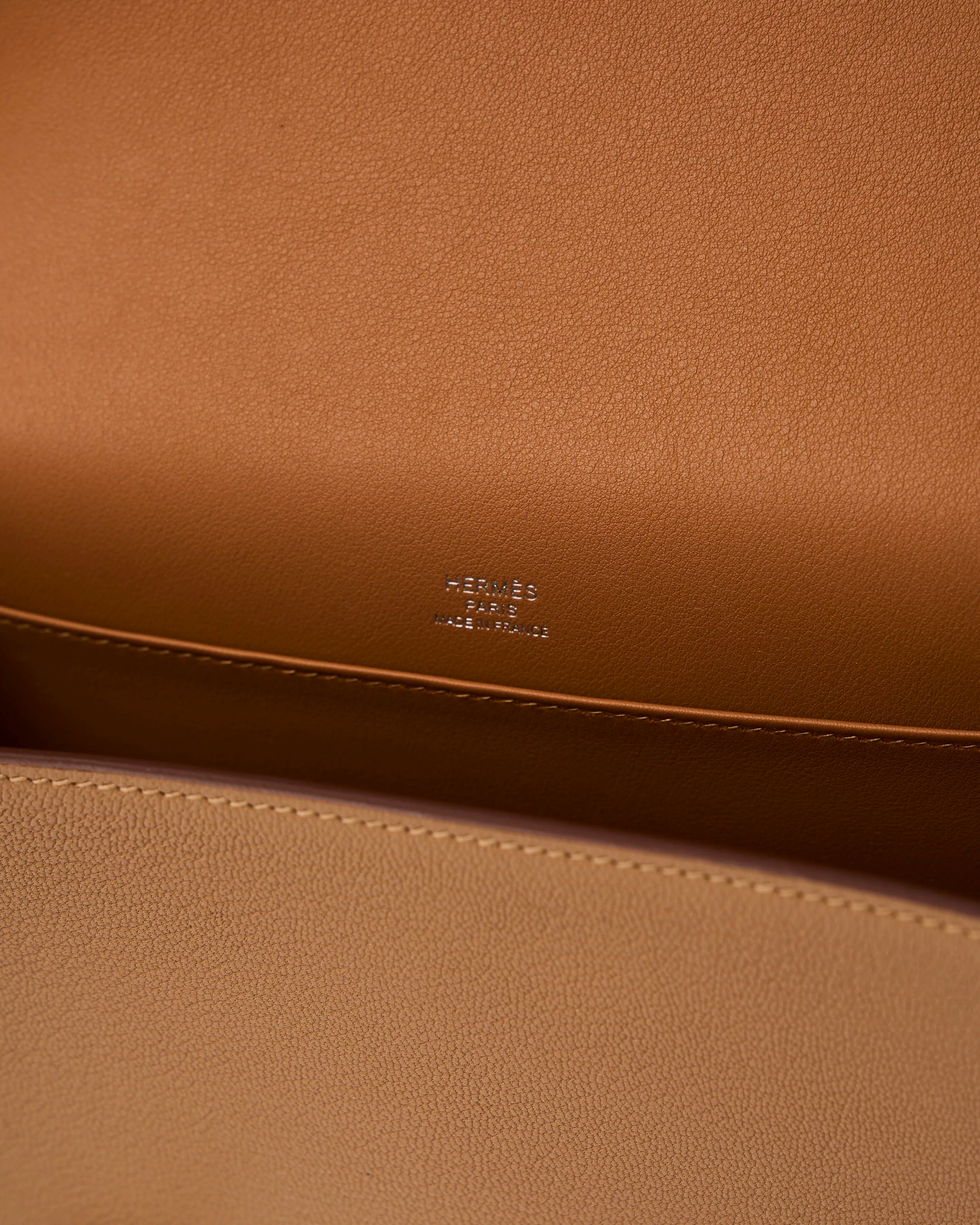 Hermès Geta Quebracho Chai Chevre Mysore Sangle Pibre PHW