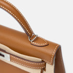 Hermès Mini Kelly 20 Gold Epsom PHW