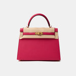 Hermès Kelly 25 Rose Mexico Epsom GHW