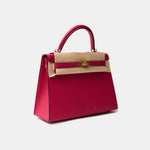 Hermès Kelly 25 Rose Mexico Epsom GHW