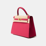 Hermès Kelly 25 Rose Mexico Epsom GHW