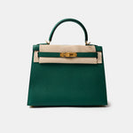 Hermès Kelly 28 Malachite Epsom GHW