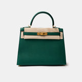 Hermès Kelly 28 Malachite Epsom GHW