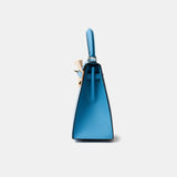 Hermès Kelly 25 Bleu Paradise Epsom PHW