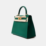 Hermès Kelly 28 Malachite Epsom GHW