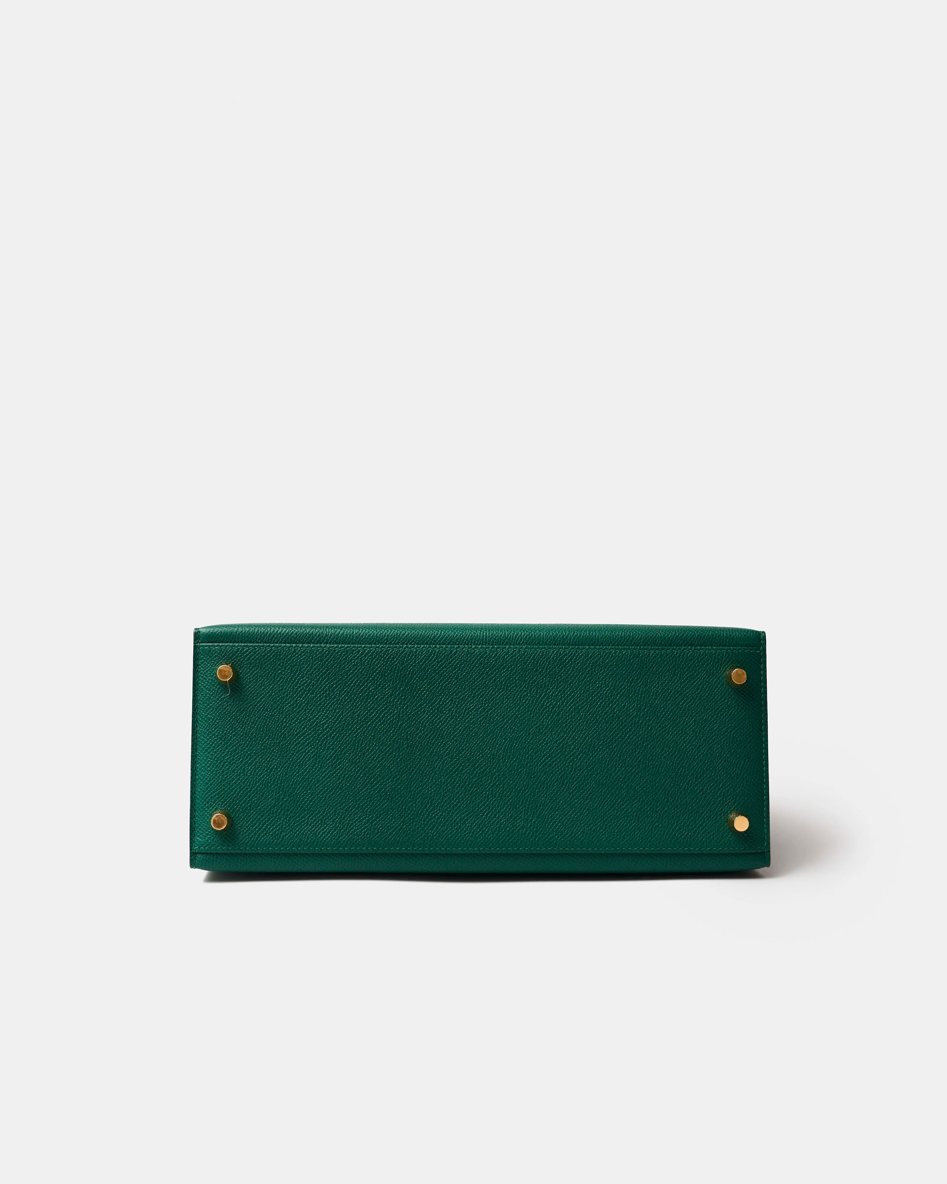 Hermès Kelly 28 Malachite Epsom GHW