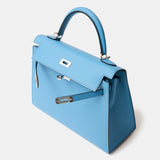 Hermès Kelly 25 Bleu Paradise Epsom PHW