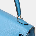Hermès Kelly 25 Bleu Paradise Epsom PHW
