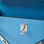 Hermès Kelly 25 Bleu Paradise Epsom PHW