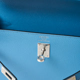 Hermès Kelly 25 Bleu Paradise Epsom PHW