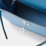 Hermès Kelly 25 Bleu Paradise Epsom PHW