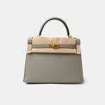 Hermès Kelly 25 Grey Mouette Epsom GHW