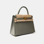 Hermès Kelly 25 Grey Mouette Epsom GHW