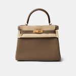Hermès Kelly 28 Etoupe Togo GHW