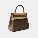 Hermès Kelly 28 Etoupe Togo GHW