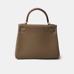 Hermès Kelly 28 Etoupe Togo GHW