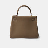 Hermès Kelly 28 Etoupe Togo GHW