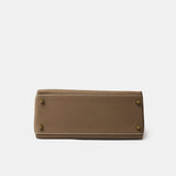 Hermès Kelly 28 Etoupe Togo GHW