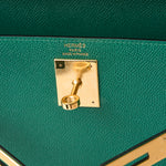 Hermès Kelly 28 Malachite Epsom GHW