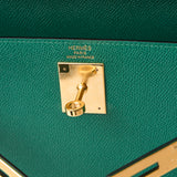 Hermès Kelly 28 Malachite Epsom GHW