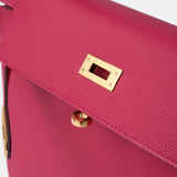 Hermès Kelly 25 Rose Mexico Epsom GHW
