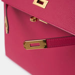 Hermès Kelly 25 Rose Mexico Epsom GHW