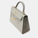Hermès Kelly 25 Grey Mouette Epsom GHW