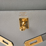Hermès Kelly 25 Grey Mouette Epsom GHW
