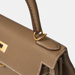 Hermès Kelly 28 Etoupe Togo GHW
