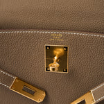 Hermès Kelly 28 Etoupe Togo GHW