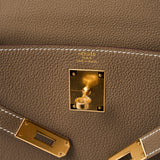 Hermès Kelly 28 Etoupe Togo GHW