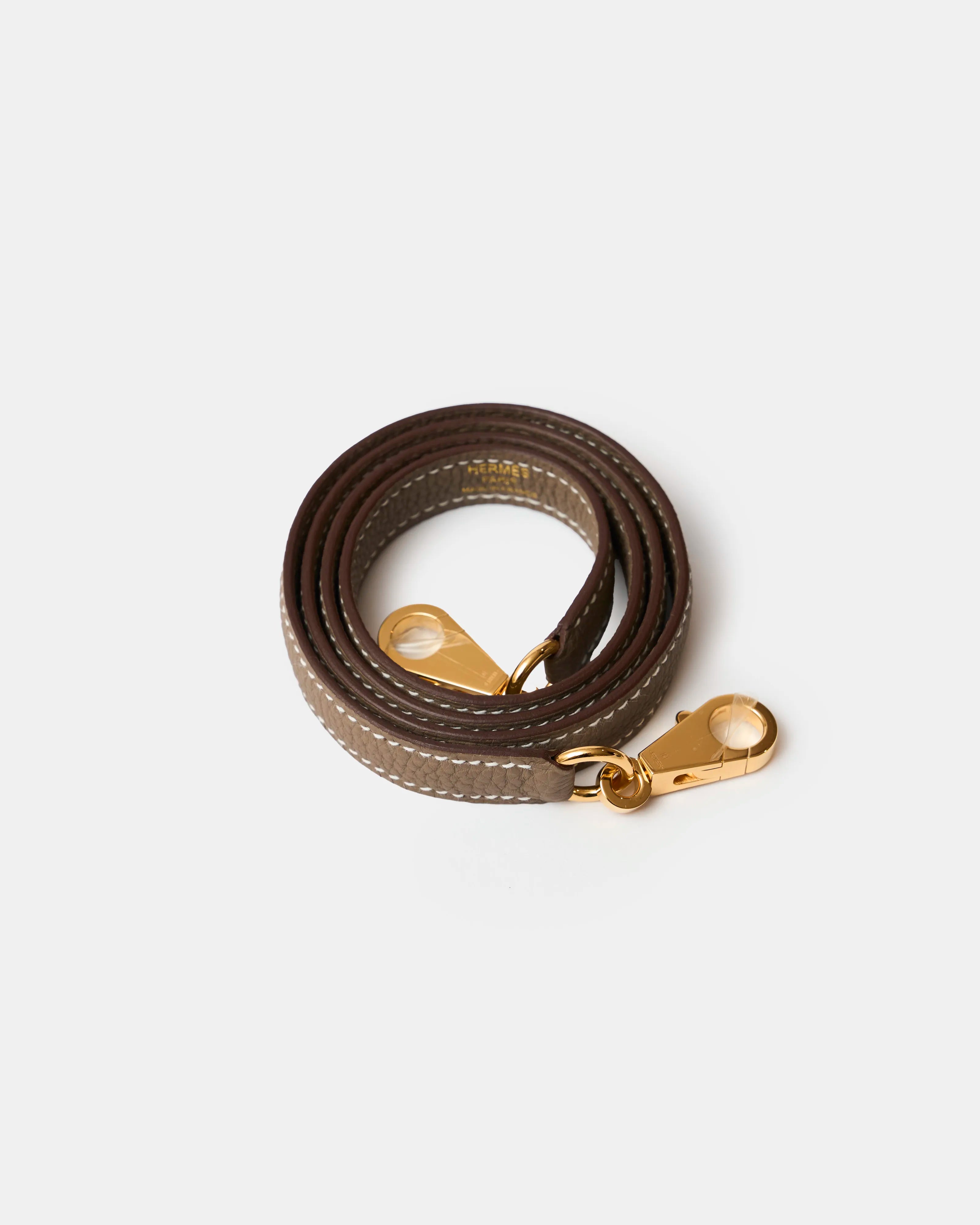 Hermès Kelly 28 Etoupe Togo GHW