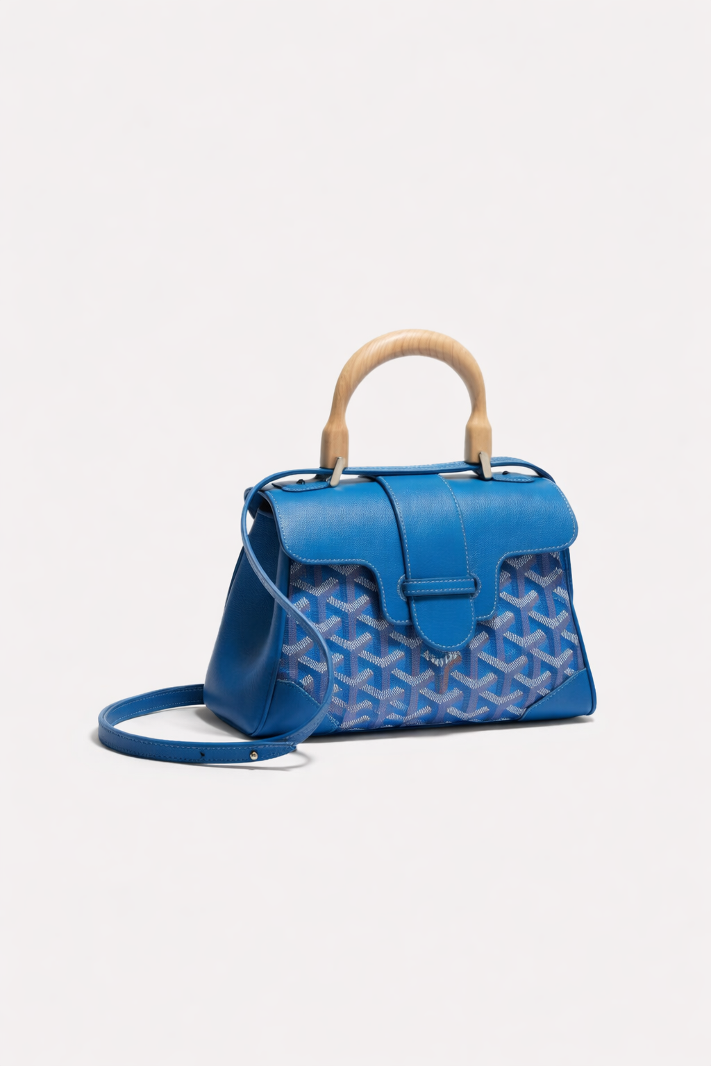 Goyard Saigon Souple Mini Blue Bag
