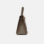 Hermès Kelly 25 Gris Etain Epsom PHW