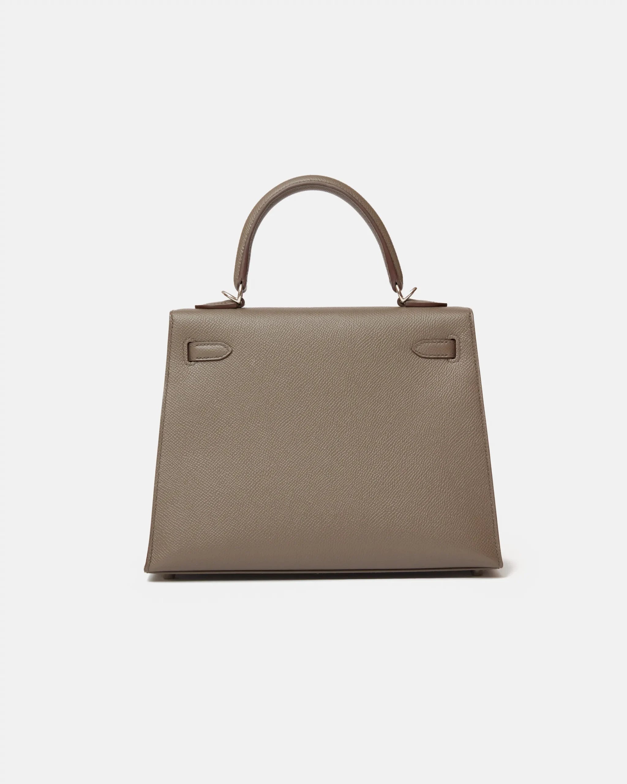 Hermès Kelly 25 Gris Etain Epsom PHW