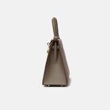 Hermès Kelly 25 Gris Etain Epsom PHW