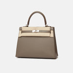 Hermès Kelly 25 Gris Etain Epsom PHW