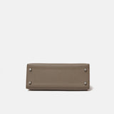 Hermès Kelly 25 Gris Etain Epsom PHW
