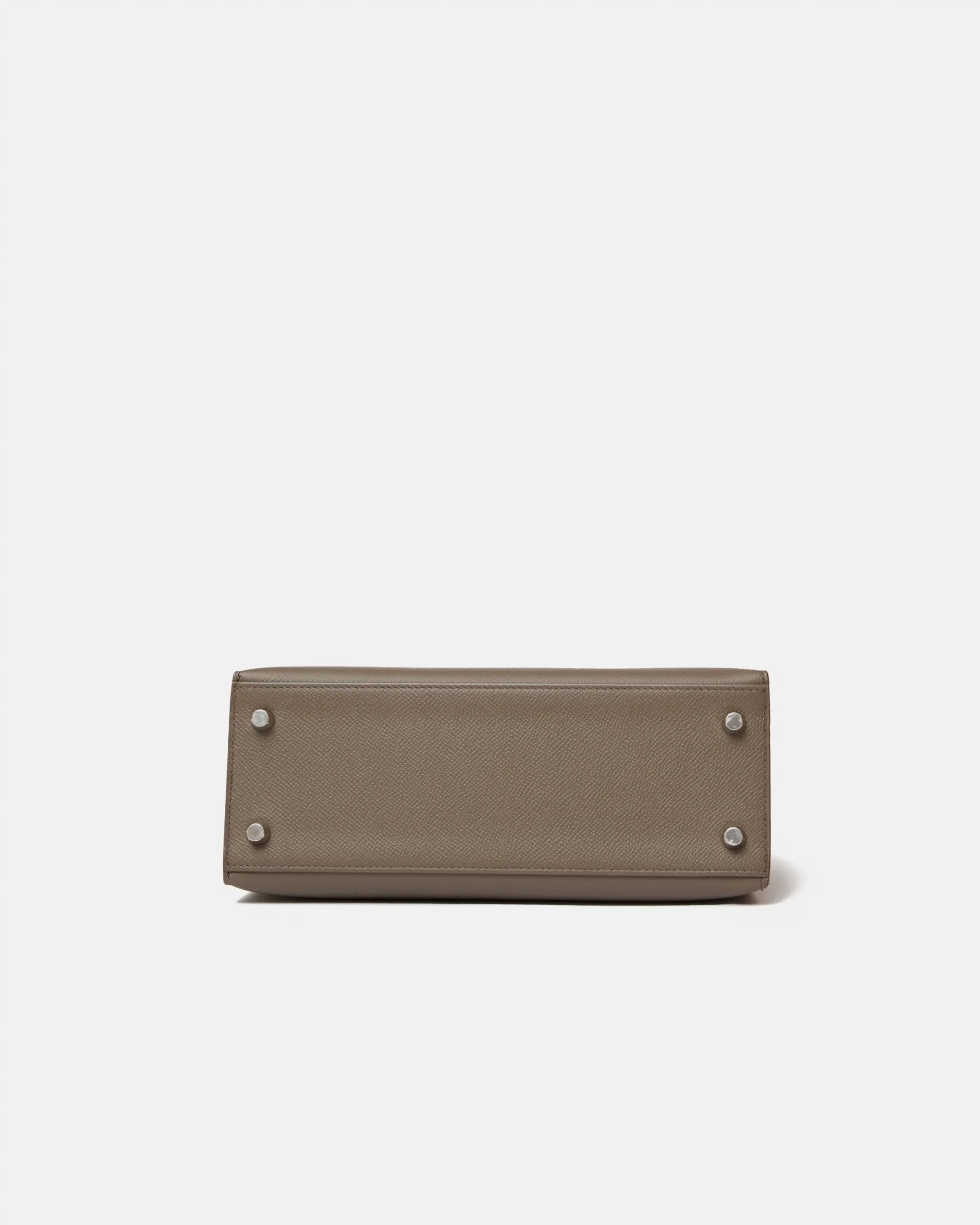 Hermès Kelly 25 Gris Etain Epsom PHW