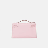 Hermès Kelly Pochette Mauve Sylvestre Swift RGHW