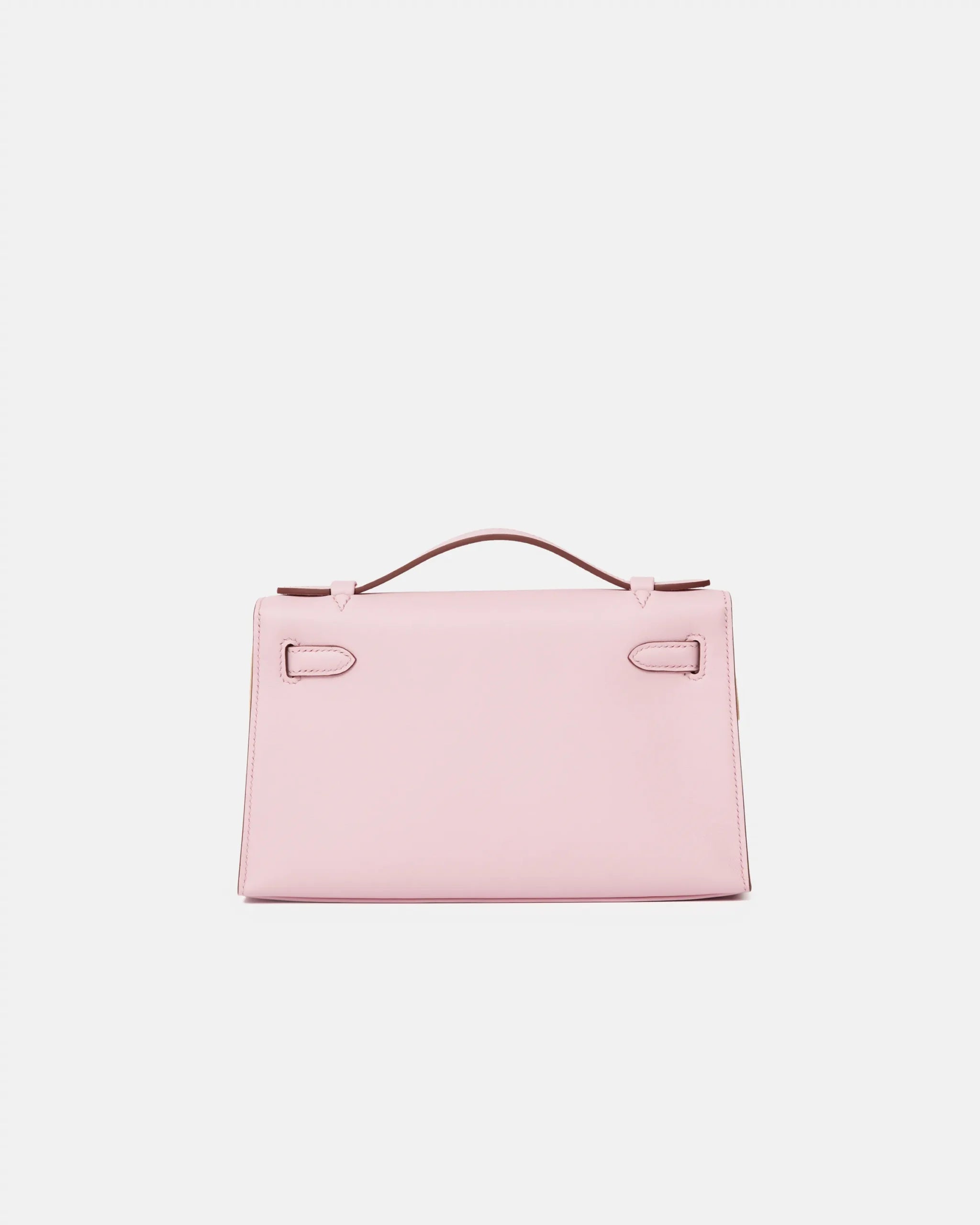 Hermès Kelly Pochette Mauve Sylvestre Swift RGHW